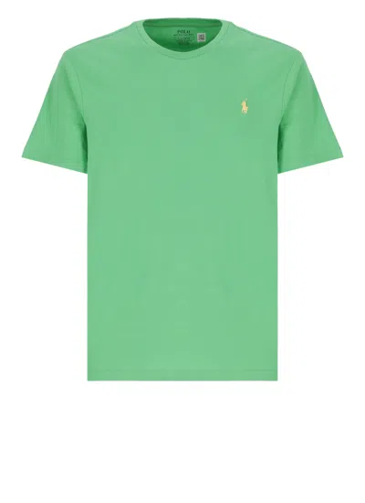 Ralph Lauren Pony T-shirt In Green
