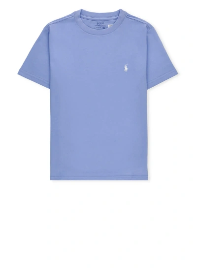 Ralph Lauren Kids' Pony T-shirt In Light Blue