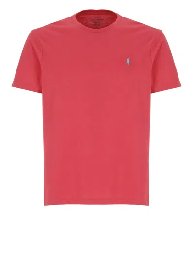 Ralph Lauren Pony T-shirt In Red