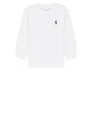 Ralph Lauren Pony T-shirt In White