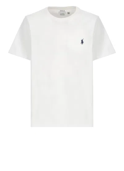 Ralph Lauren Pony T-shirt In White