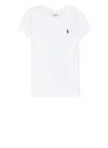 Polo Ralph Lauren Cotton Jersey Tee In White