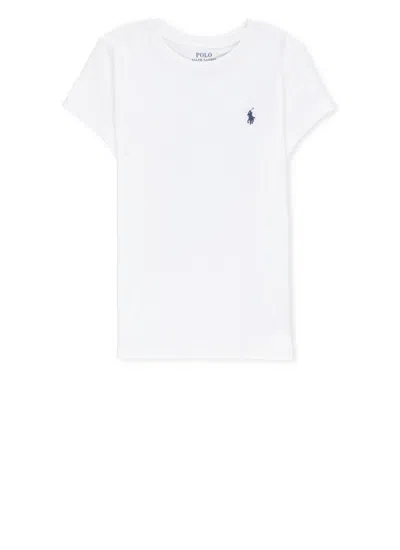 Ralph Lauren Kids' Pony T-shirt In White