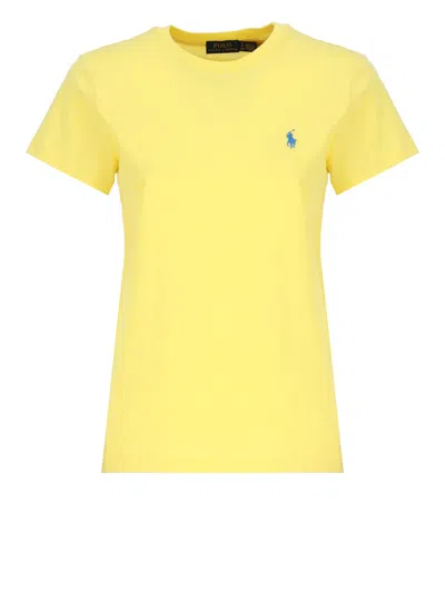Ralph Lauren Pony T-shirt In Yellow