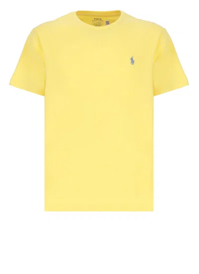 Ralph Lauren Pony T-shirt In Yellow