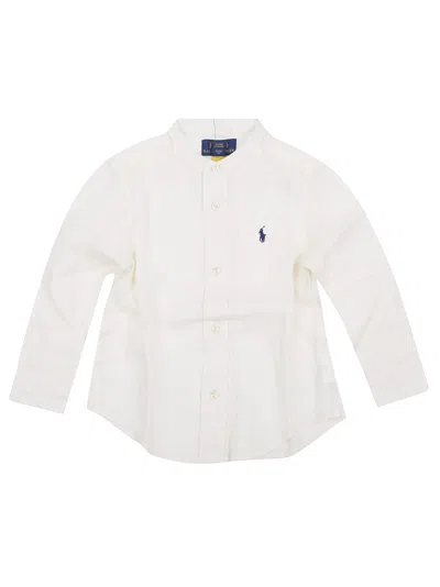 Ralph Lauren Kids' Postboy Band-shirts-sport Shirt In Nevis