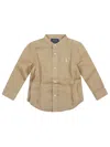 Ralph Lauren Postboy Band-shirts-sport Shirt In Surrey Tan