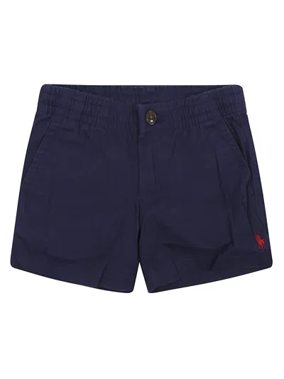 Ralph Lauren Kids' Prepster Sht-shorts-flat Front In Newport Navy
