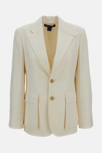 Ralph Lauren Preston Ii Blazer In Neutral