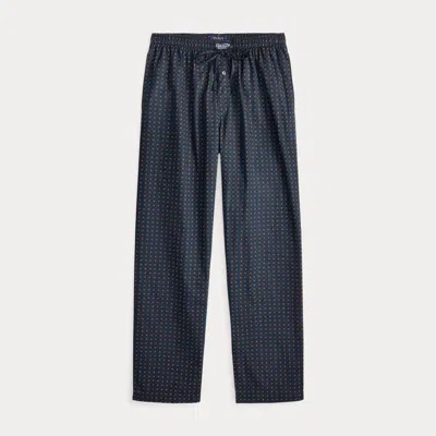 Ralph Lauren Print Cotton Pajama Pant In Multi