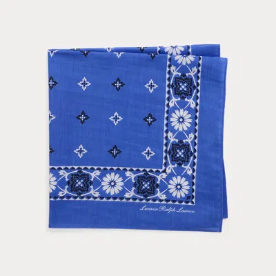 Ralph Lauren Print Cotton-silk Square Scarf