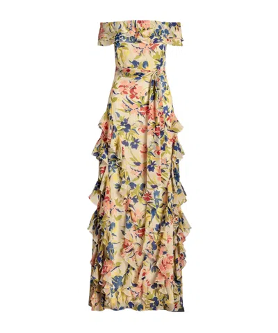 Polo Ralph Lauren Print Dress In Nude