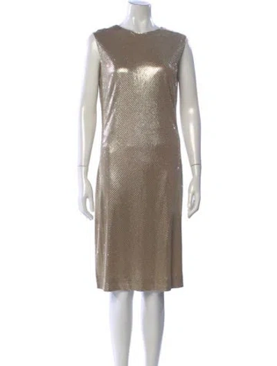 Pre-owned Ralph Lauren Printed Midi Length Dress