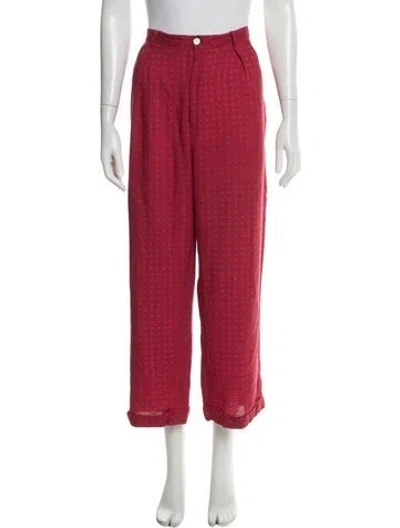 Pre-owned Ralph Lauren Printed Pajamas In Red