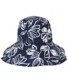 Ralph Lauren Printed Sun Hat In Navy,cream