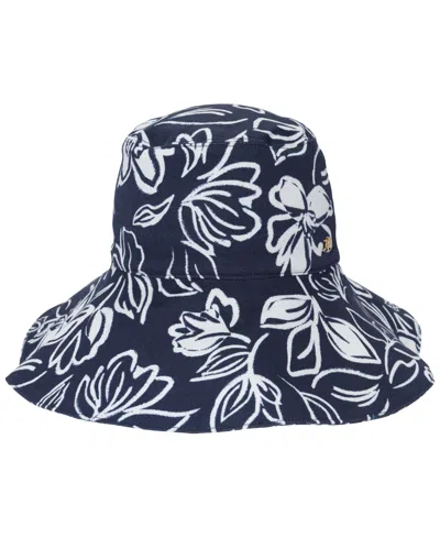 Ralph Lauren Printed Sun Hat In Blue