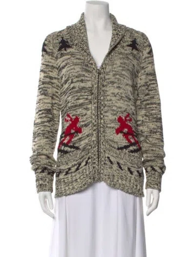 Pre-owned Ralph Lauren Printed Sweater W/ Tags In Neutral