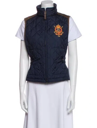 Pre-owned Ralph Lauren Printed Vest In Multi