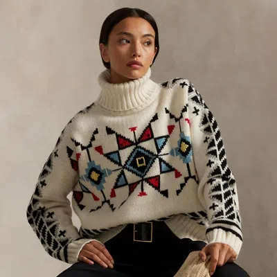 Ralph Lauren Prl X Tópa Cloud Paths Sweater In Neutral