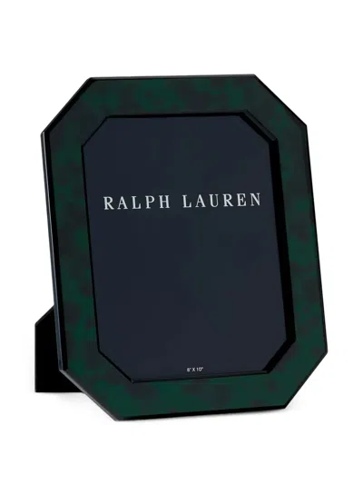 Ralph Lauren Pryce Tortoiseshell-effect Octagonal Picture Frame In Green