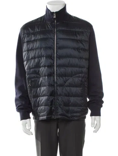Pre-owned Ralph Lauren Puffer Coat In Gray