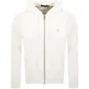 Ralph Lauren Cream Pony-embroidered Hoodie In White