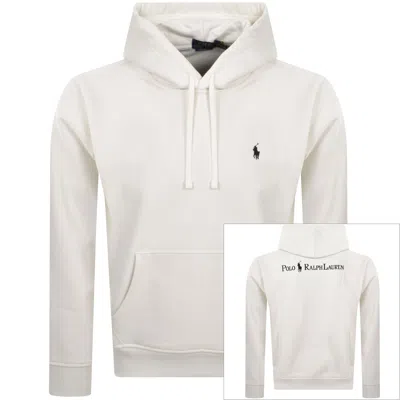 Ralph Lauren Pullover Hoodie White