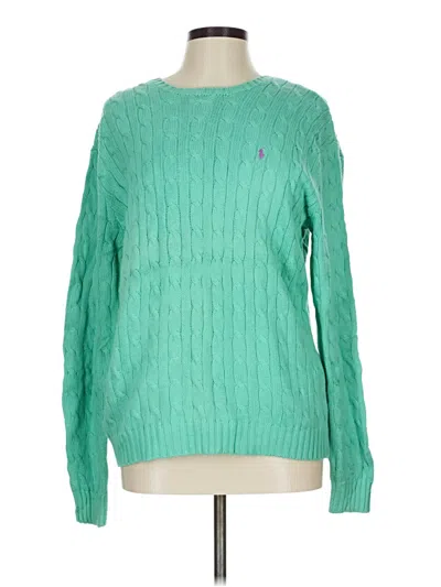 Pre-owned Ralph Lauren Pullover Sweater In Green