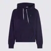 Ralph Lauren Purple Cotton Sweatshirt In Blue