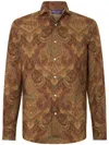 Ralph Lauren Abstract-pattern Print Shirt In Brown