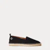 Ralph Lauren Bowsworth Monogram Canvas Espadrille In Blue
