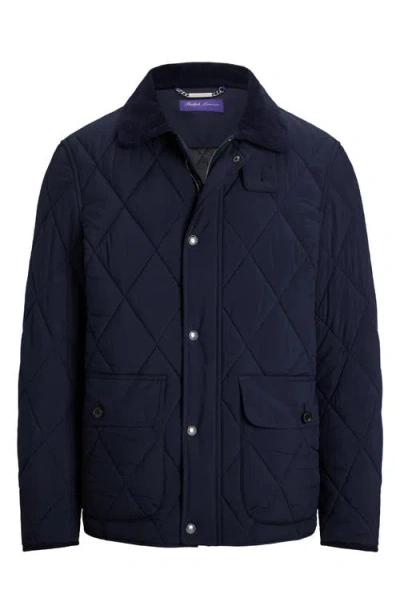 RALPH LAUREN RALPH LAUREN PURPLE LABEL CARLETON DIAMOND QUILTED DOWN JACKET