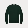 Ralph Lauren Cashmere Crewneck Jumper In Green