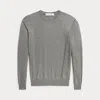 Ralph Lauren Purple Label Cashmere Crewneck Jumper In Gray