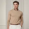 Ralph Lauren Purple Label Cashmere Crewneck Jumper In Brown