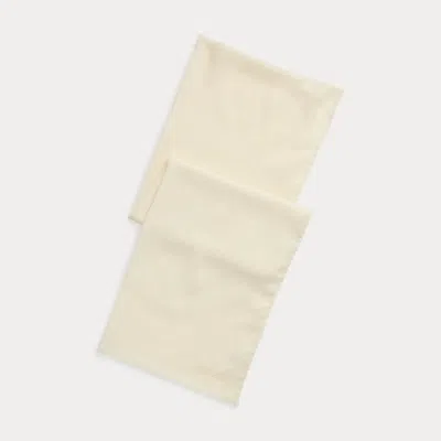 Ralph Lauren Cashmere Pashmina Scarf In Cream