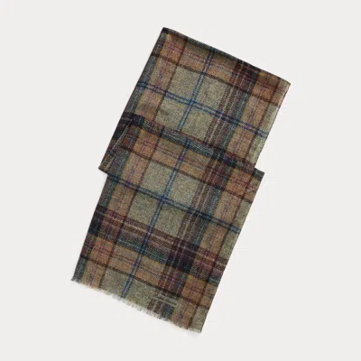 Ralph Lauren Cashmere Pashmina Scarf In Black