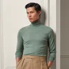 Ralph Lauren Cashmere Roll Neck Jumper In Green