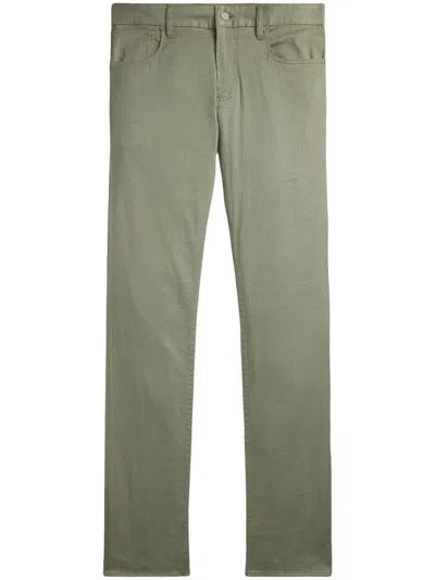 Ralph Lauren Cotton-linen Denim Pants In Green