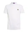 Ralph Lauren Cotton Logo Polo Shirt In White