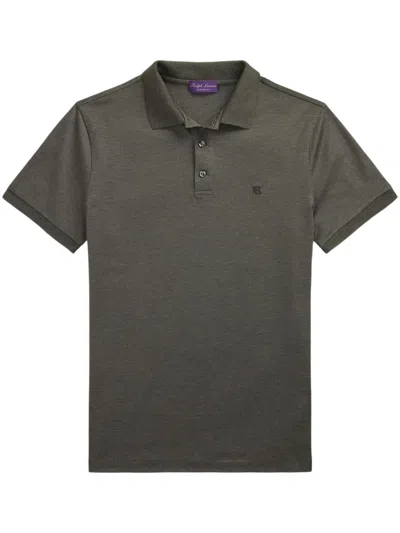 Ralph Lauren Men's Custom Slim-fit Pique Polo Shirt In Heather Grey