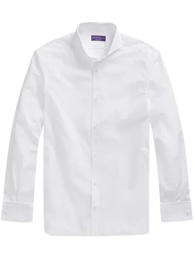Ralph Lauren Cotton-poplin Dress Shirt In White