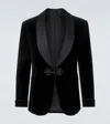 Ralph Lauren Cotton Velvet Blazer In Black