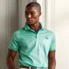 Ralph Lauren Purple Label Custom Slim Fit Piqué Polo Shirt In Green