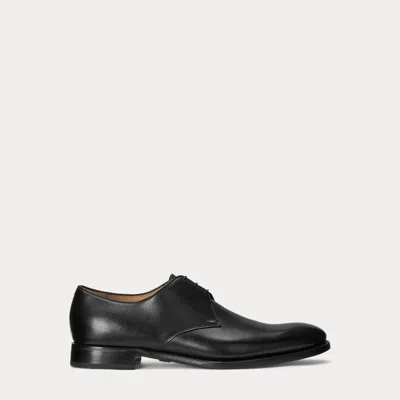 Ralph Lauren Purple Label Dalvin Calfskin Oxford In Black