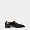 Ralph Lauren Darnell Calfskin Monk-strap Shoe In Black