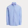 Ralph Lauren End-on-end Shirt In Medium Blue