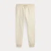 Ralph Lauren Fleece Jogger Pant In Classic Cream