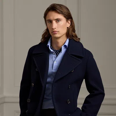 Ralph Lauren Fullerton Wool-cashmere Peacoat In Classic Chairman Navy