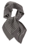 Ralph Lauren Purple Label Geo Pattern Silk Neckerchief